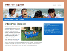 Tablet Screenshot of intexpoolsupplies.net